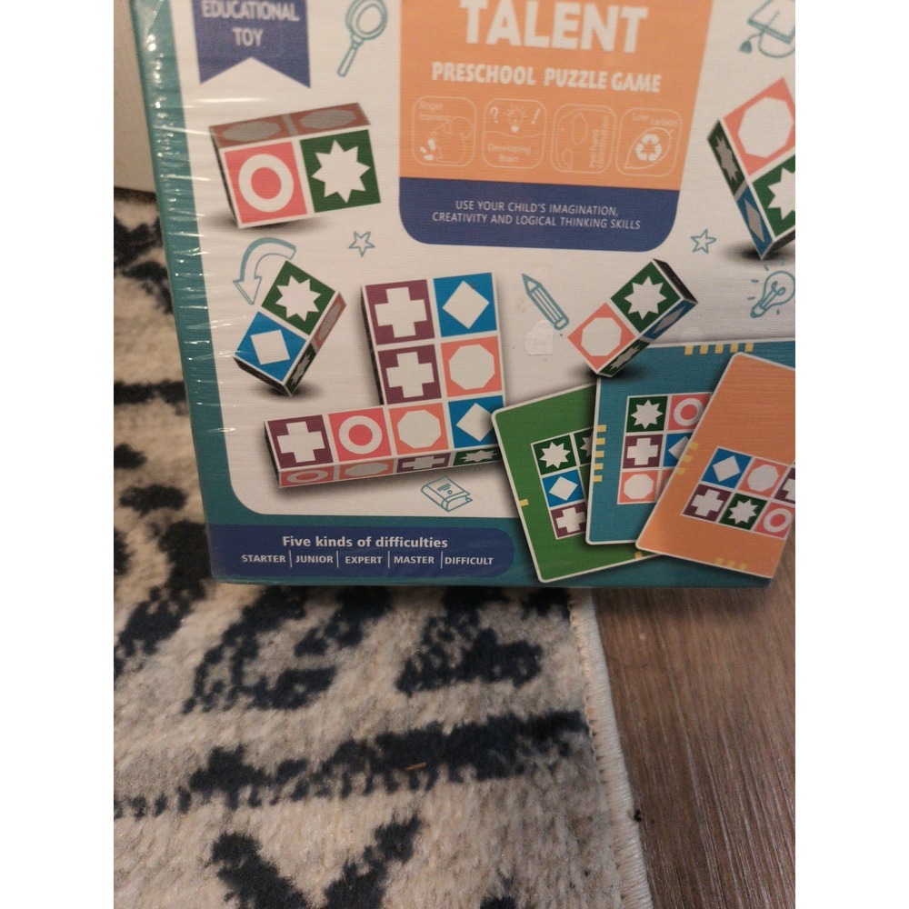 New Matching Talent Preschool Puzzle Game  Educational Thinking Skill toy Sealed - Picture 4 of 8
